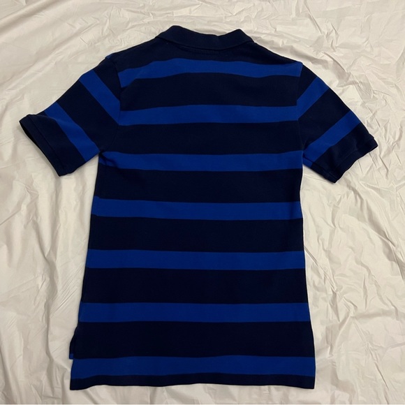 NWOT Polo Ralph Lauren Boy’s Medium (10-12) Royal Blue Navy Striped Polo - Picture 5 of 5